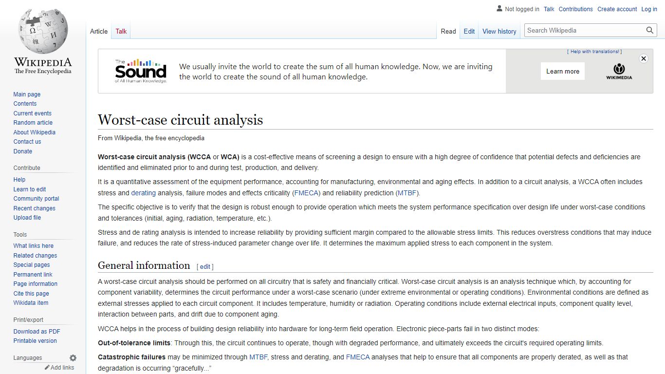 Worst-case circuit analysis - Wikipedia